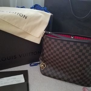 Authent Delightful PM Louis Vuitton Damier Ebene